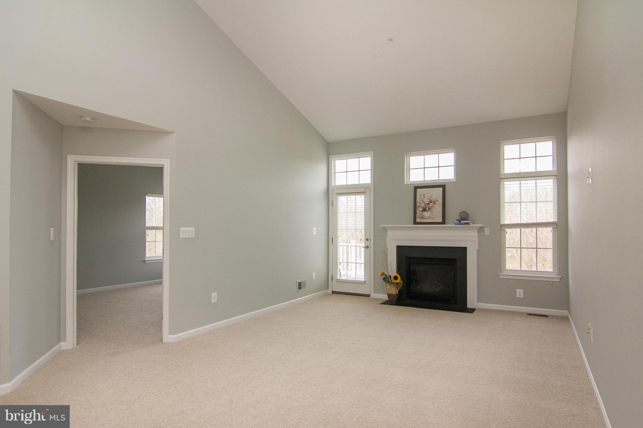 8485 Grove Angle Road, Unit 11 Ellicott City, MD 21043 - Photo 2 of 28 Living Room w/Gas Fireplace