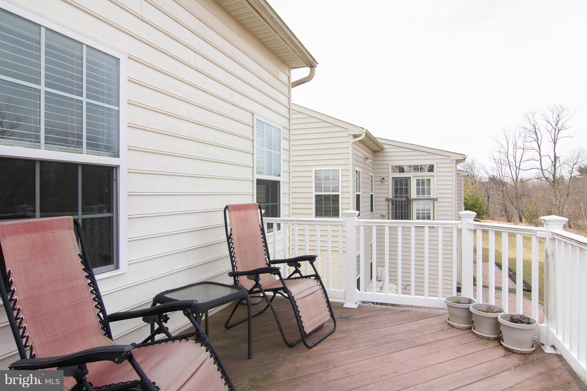 8485 Grove Angle Road, Unit 11 Ellicott City, MD 21043 - Photo 25 of 28 Rear deck with great views