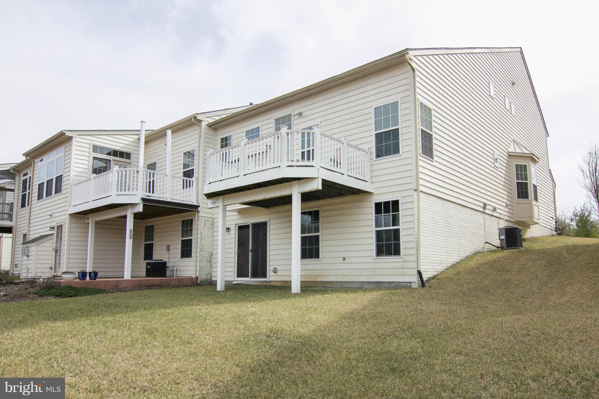 8485 Grove Angle Road, Unit 11 Ellicott City, MD 21043 - Photo 26 of 28 Rear of this end-unit townhome