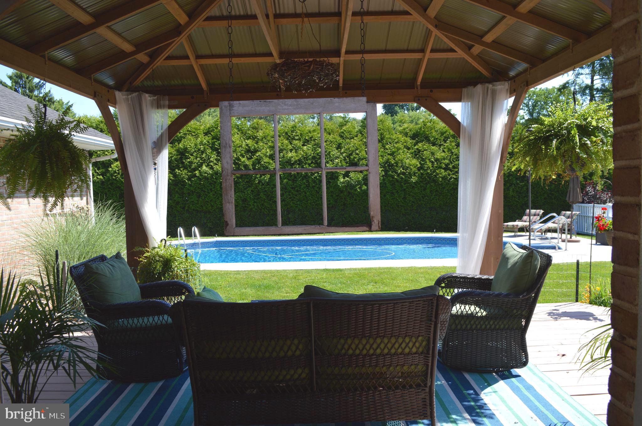 95 Russell Road Phoenixville, PA 19460 - Photo 1 of 37 Relax and enjoy under the canopy
