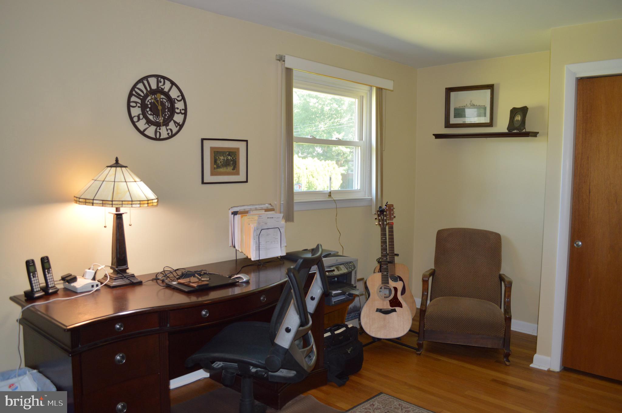 95 Russell Road Phoenixville, PA 19460 - Photo 18 of 37 Bedroom used as a home office has hardwood floors