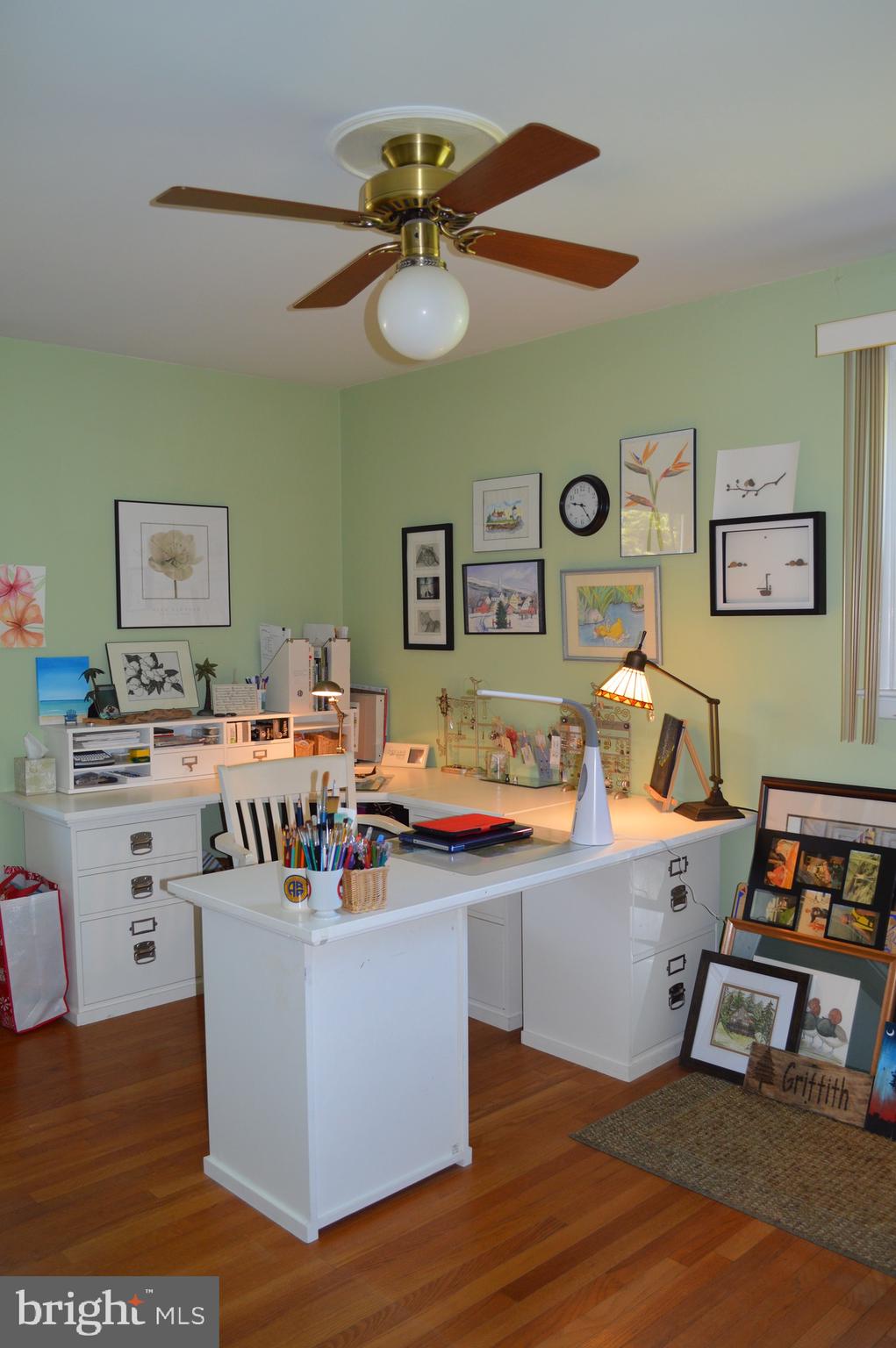 95 Russell Road Phoenixville, PA 19460 - Photo 19 of 37 Bedroom used as art studio with hardwood floors