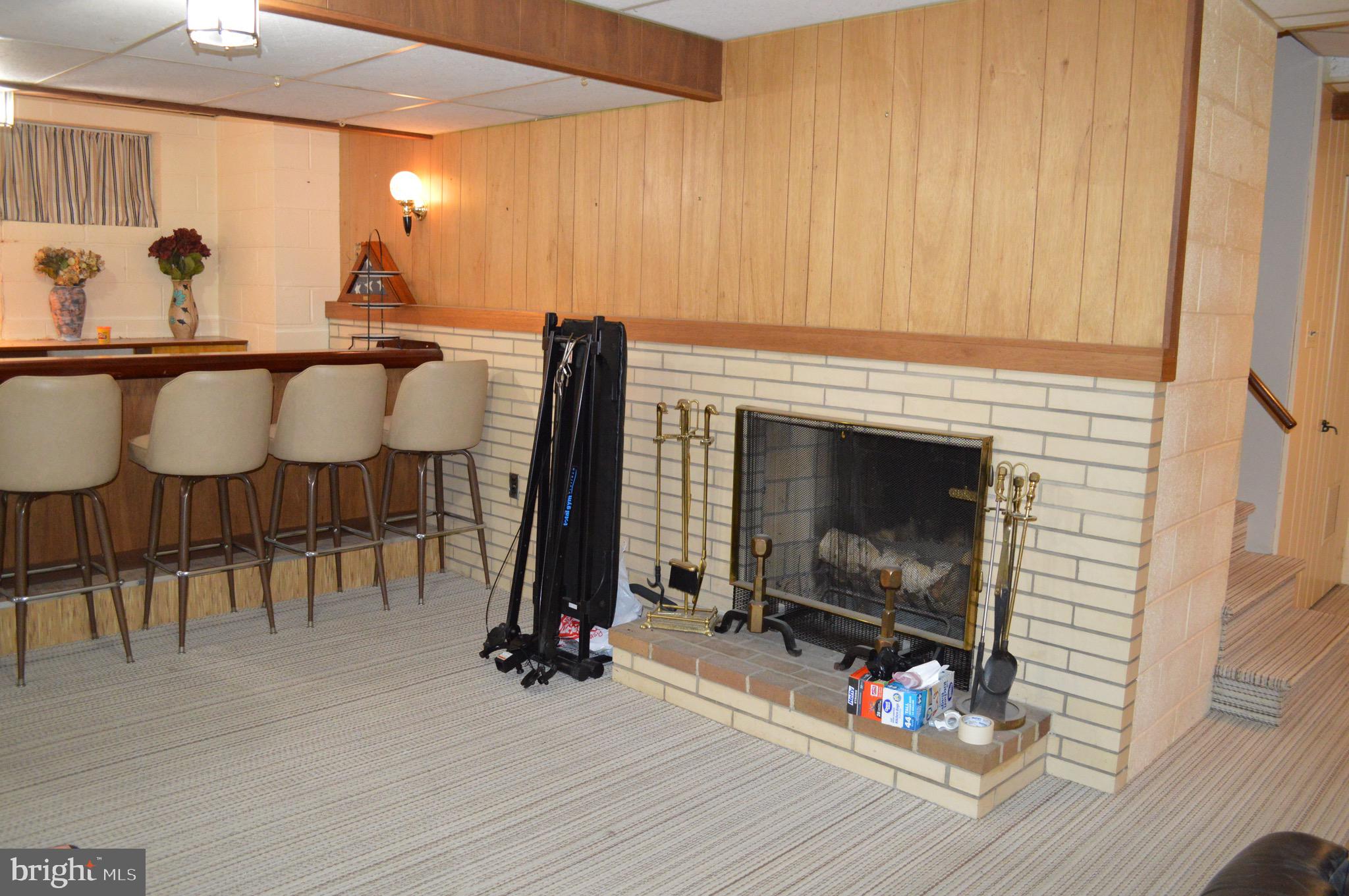 95 Russell Road Phoenixville, PA 19460 - Photo 24 of 37 Fireplace in the lower level