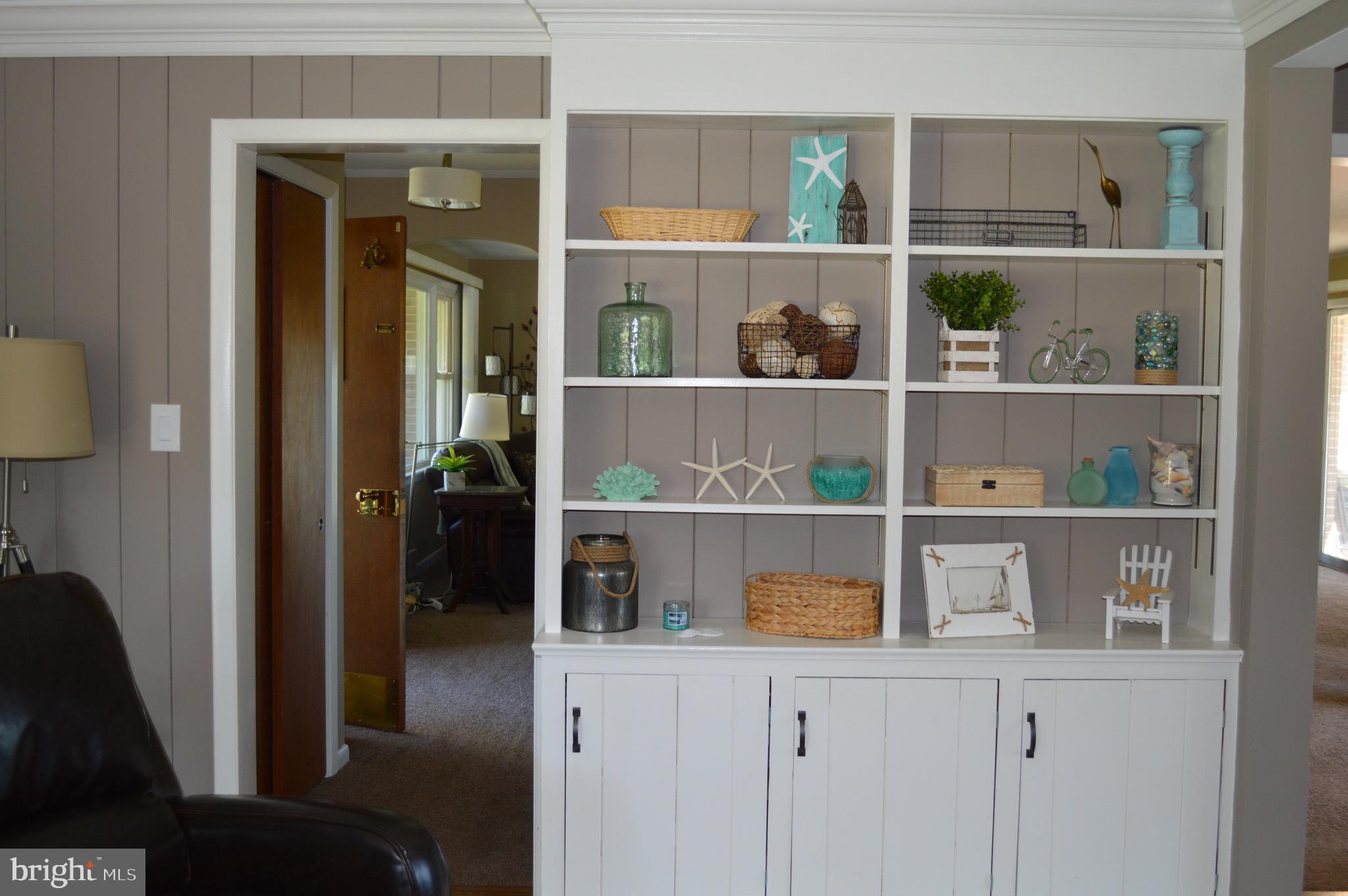 95 Russell Road Phoenixville, PA 19460 - Photo 8 of 37 Sitting area with built in shelving and cabinetry