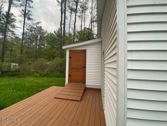 122 New Turnpike Road Fort Plain, NY 13339 - Photo 24 of 28 Rear entrance to "she shed" Garage