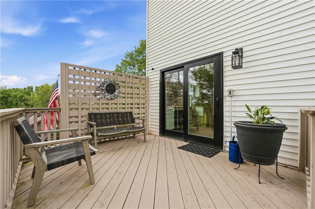 267 Forsythe Road Mars, PA 16046 - Photo 14 of 41 a balcony with furniture and wooden floor
