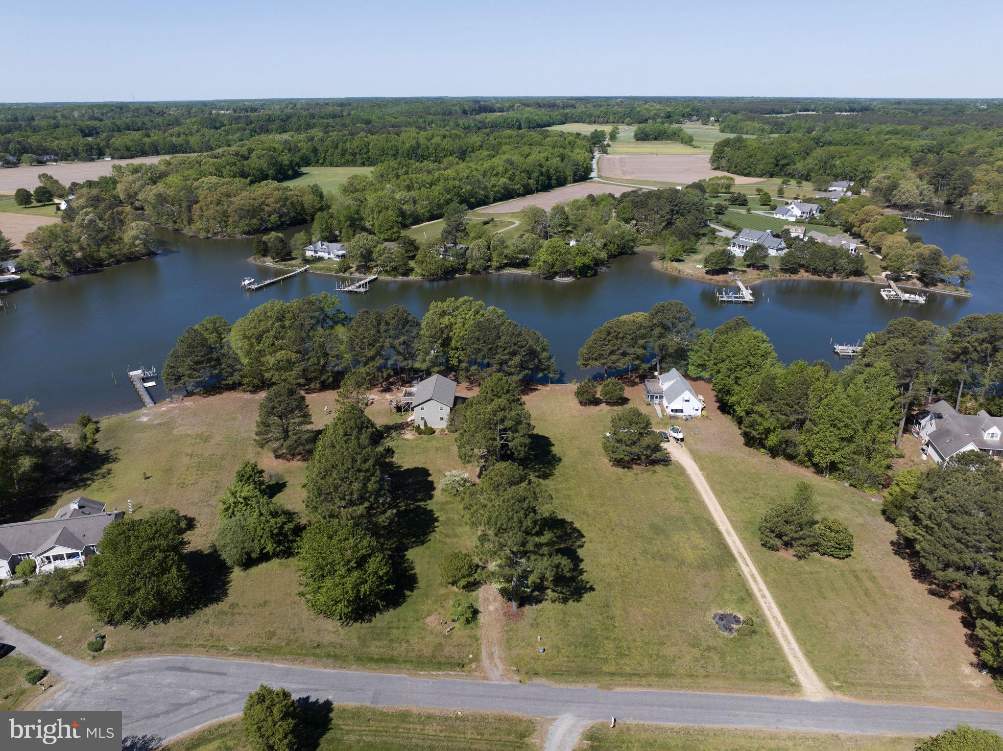 33 Lagrange Avenue Kilmarnock, VA 22482 - Photo 34 of 84 an aerial view of lake residential house with outdoor space