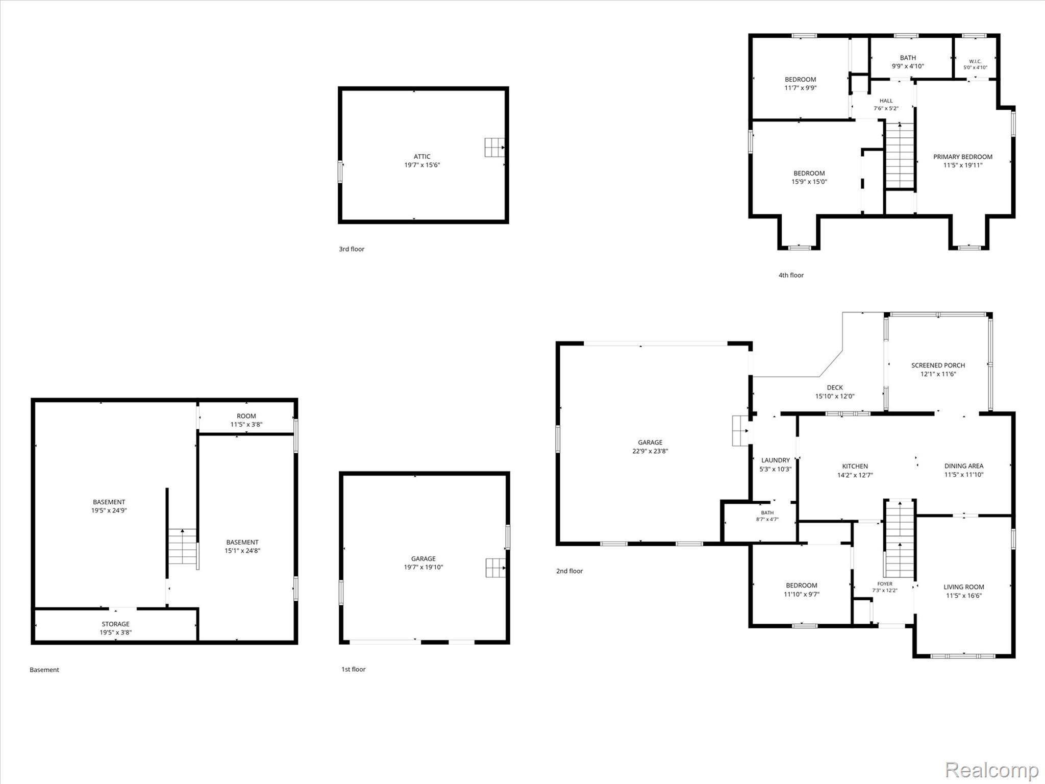 2240 Peppermill Road Lapeer, MI 48446 - Photo 11 of 11 View of home floor plan