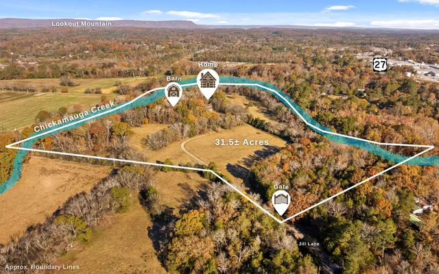 $800,000 | 661 Jill Lane, Chickamauga, GA 30707