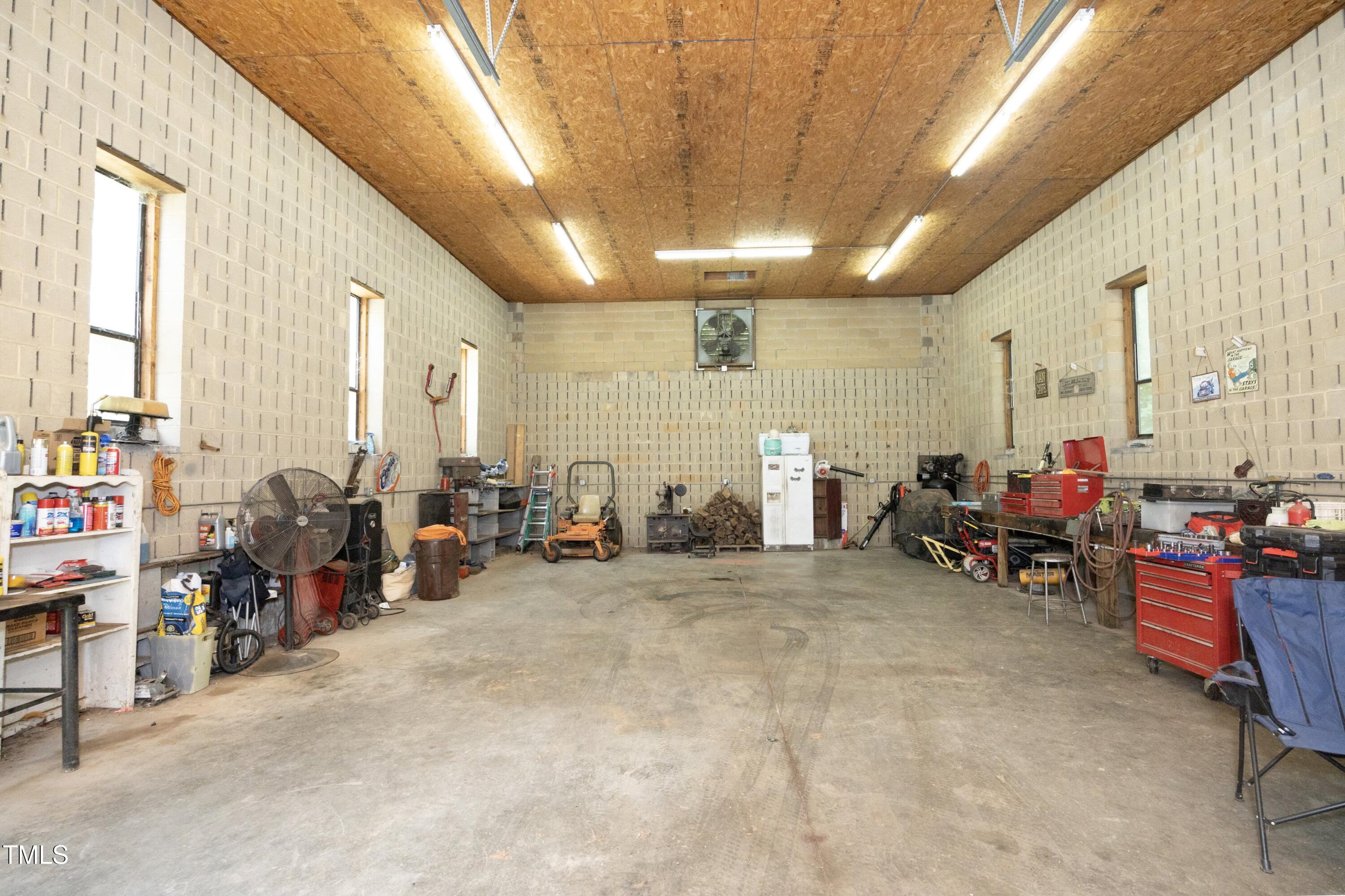 205 Raleigh Farms Road Youngsville, NC 27596 - Photo 38 of 55 32WorkshopInterior
