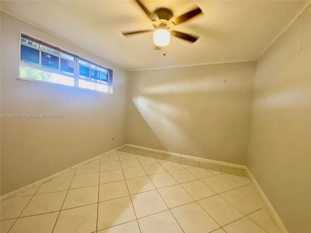 a view of empty room