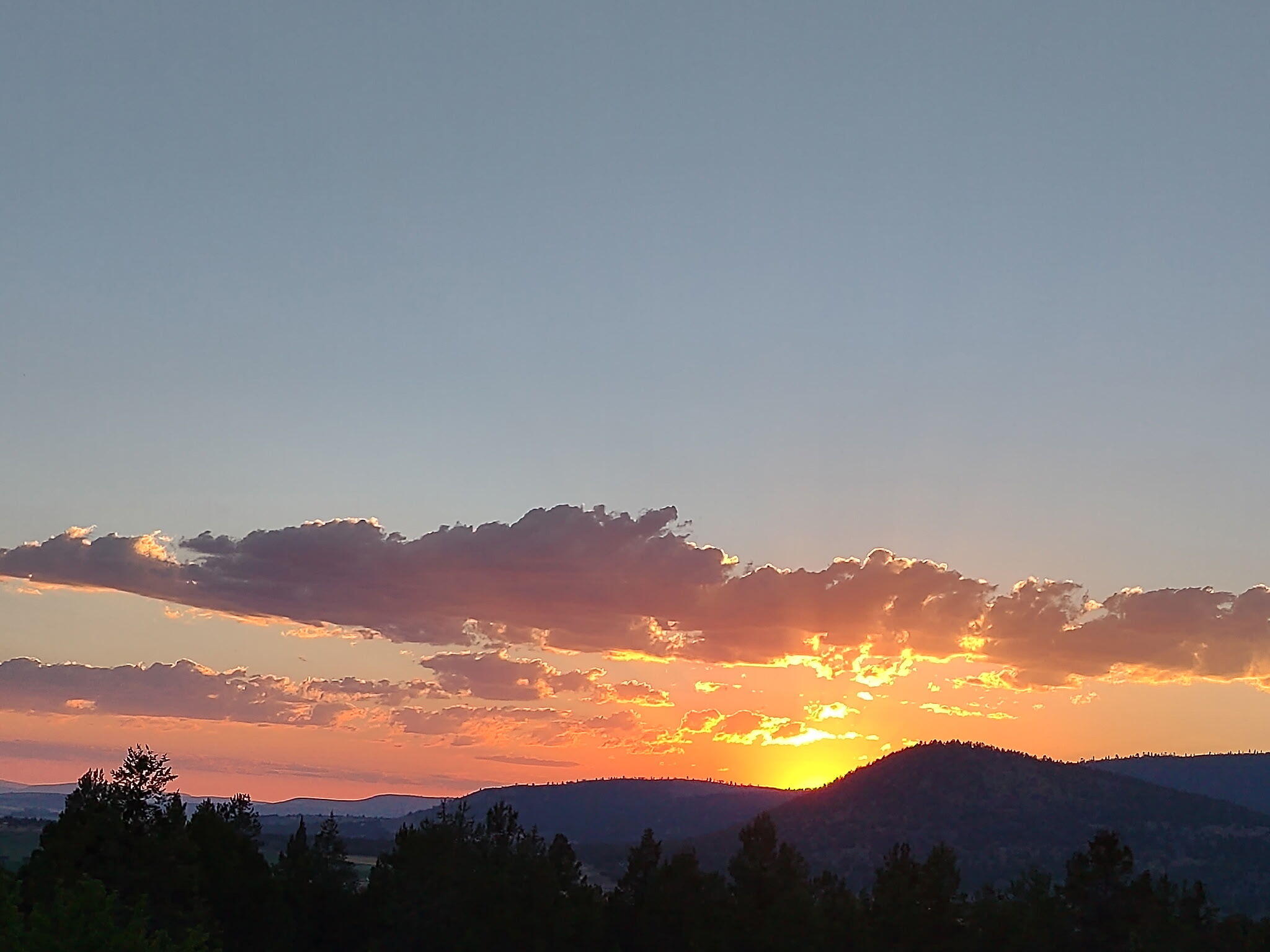 17722 Pope Road Merrill, OR 97633 - Photo 42 of 61 a view of sunset and a mountain