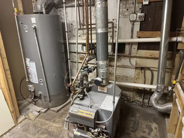 a view of a house with a garage