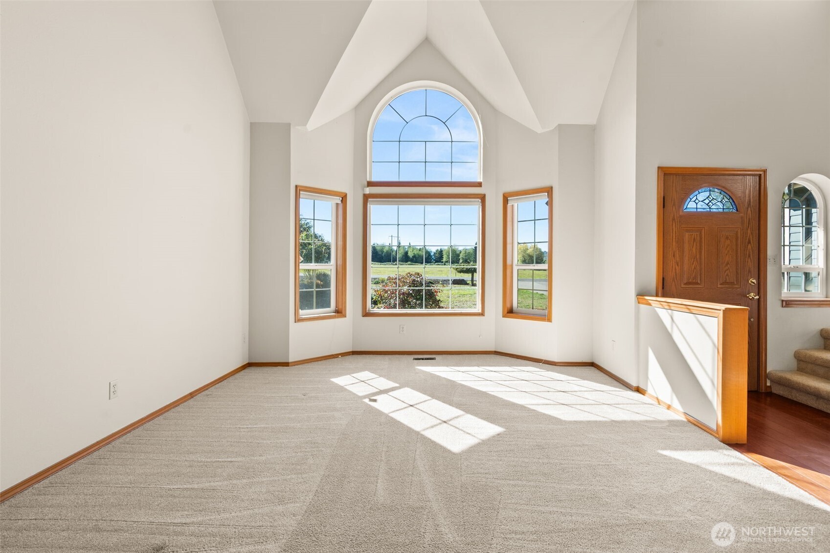 125 Mill Creek Road Raymond, WA 98577 - Photo 11 of 40 a view of an empty room with a window