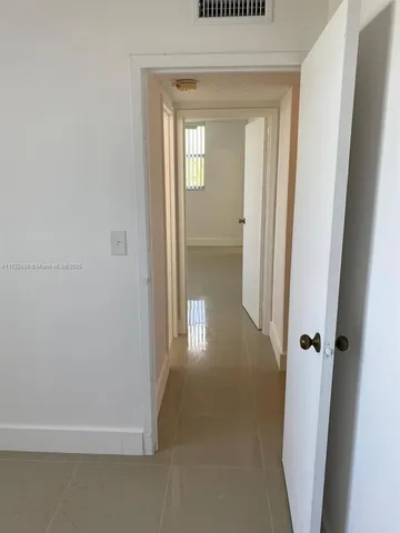 a view of closet area