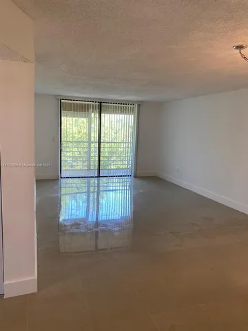 a view of a room with a rack on the wall