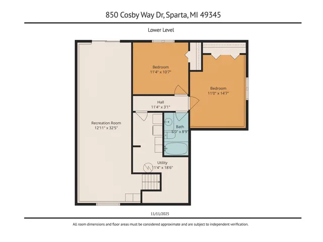 $345,000 | 850 Cosby Way Drive, Sparta, MI 49345