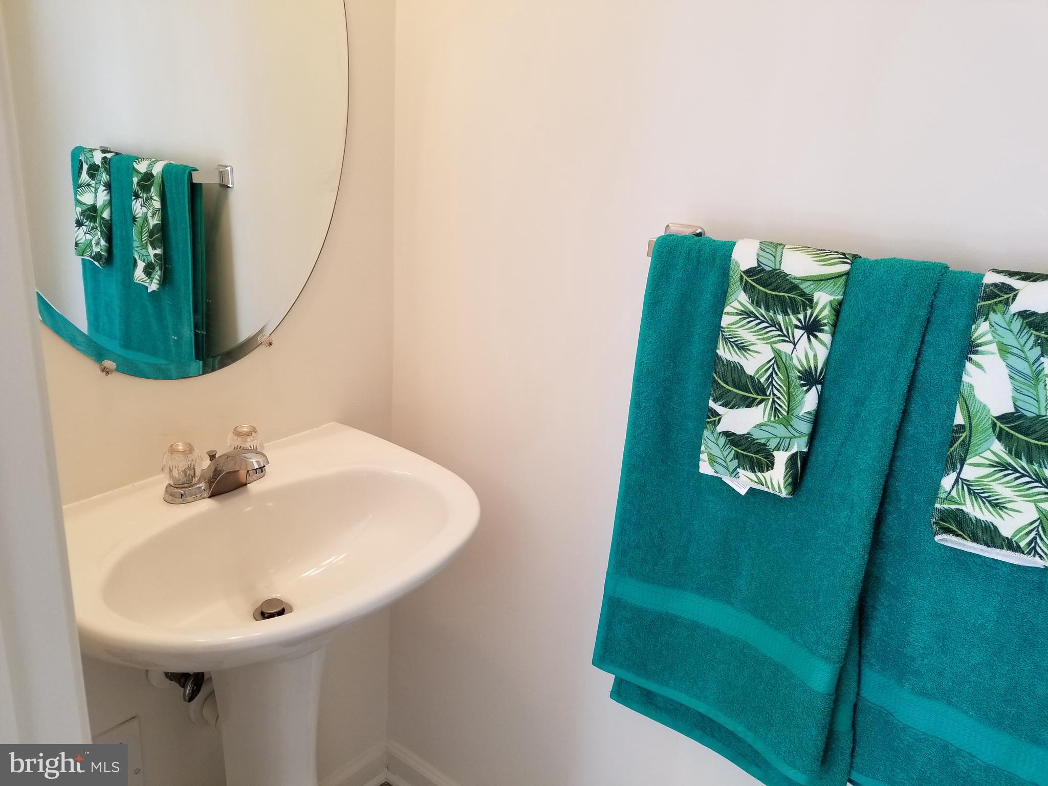 9736 Selfridge Road Baltimore, MD 21220 - Photo 8 of 35 a bathroom with a sink and mirror
