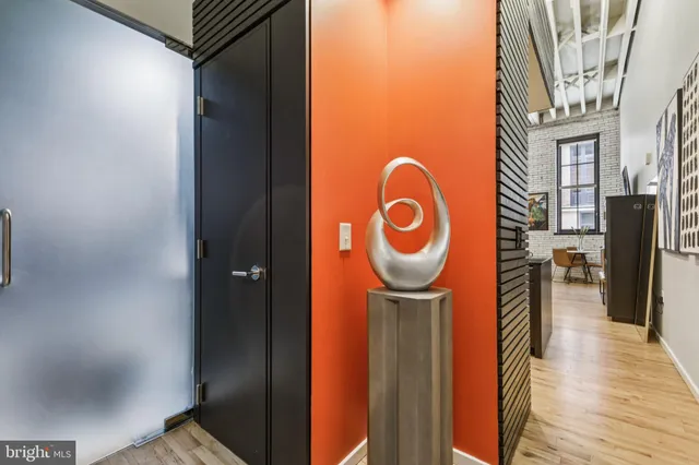 a close up of a door of a house