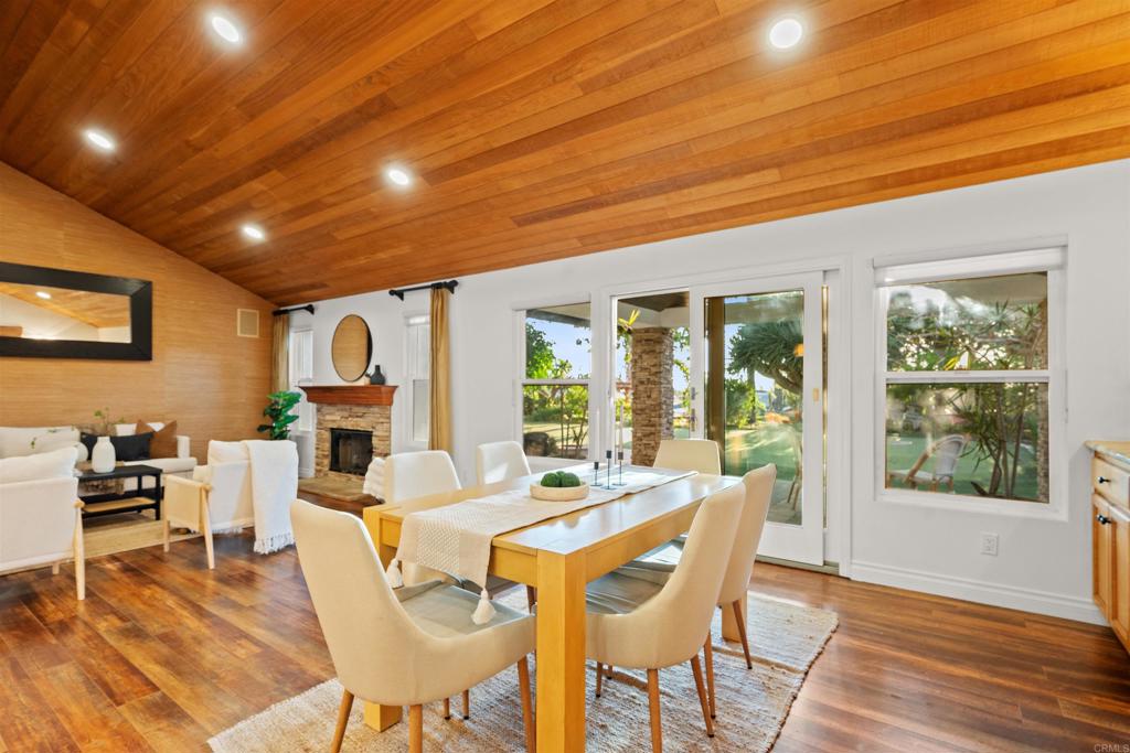 1062 Monterey Vista Way Encinitas, CA 92024 - Photo 24 of 70 a view of a dining room with furniture window and outside view