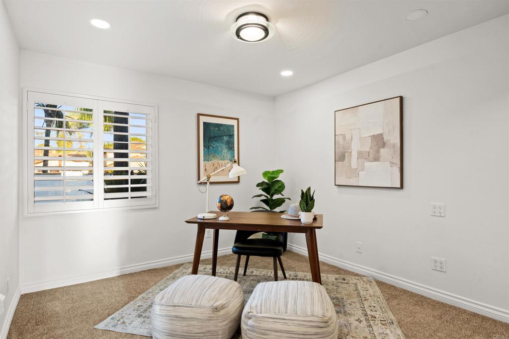 1062 Monterey Vista Way Encinitas, CA 92024 - Photo 37 of 70 a workspace with furniture and window