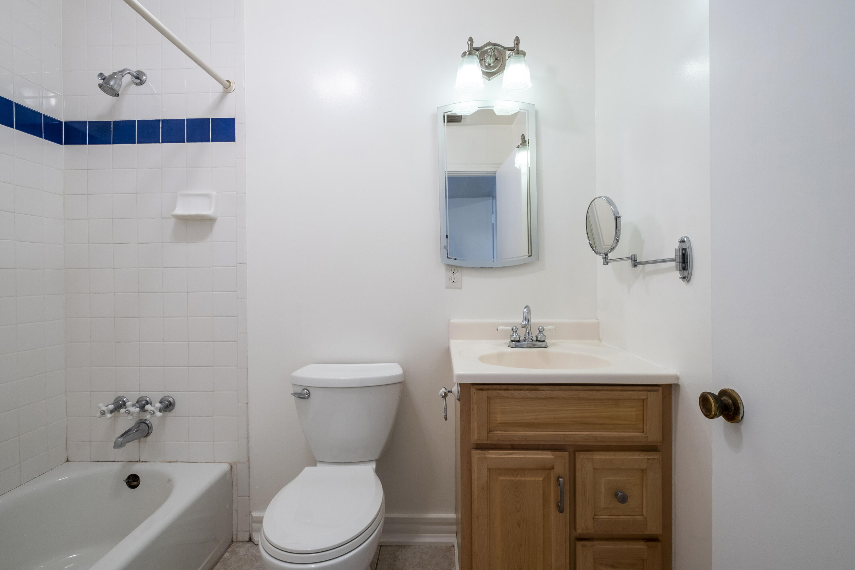 2530 Murrell Road Santa Barbara, CA 93109 - Photo 13 of 19 a bathroom with a sink a toilet and shower