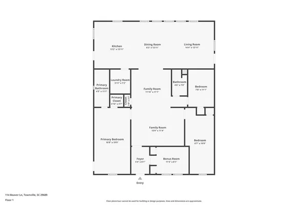 $365,000 | 114 Beaver Lane, Unit 204, Townville, SC 29689