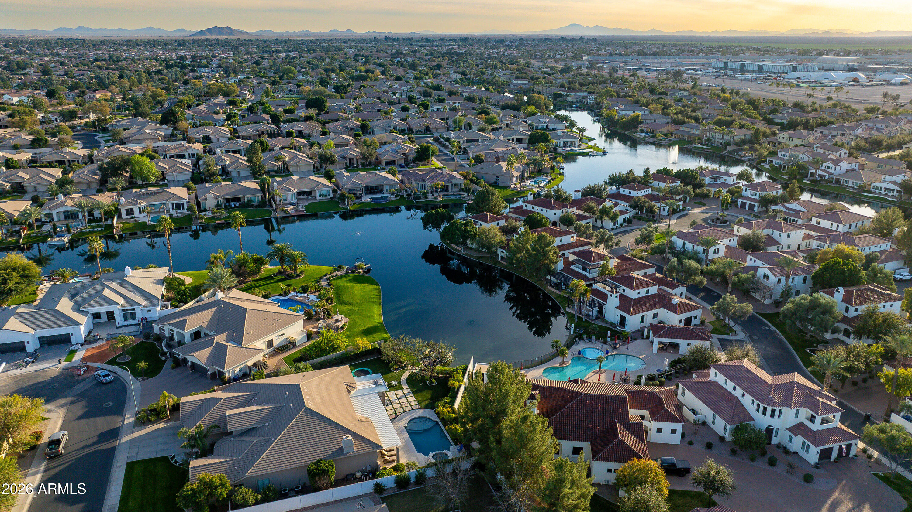 1777 West Ocotillo Road, Unit 29 Chandler, AZ 85248 - Photo 72 of 78 Villas Drone 2