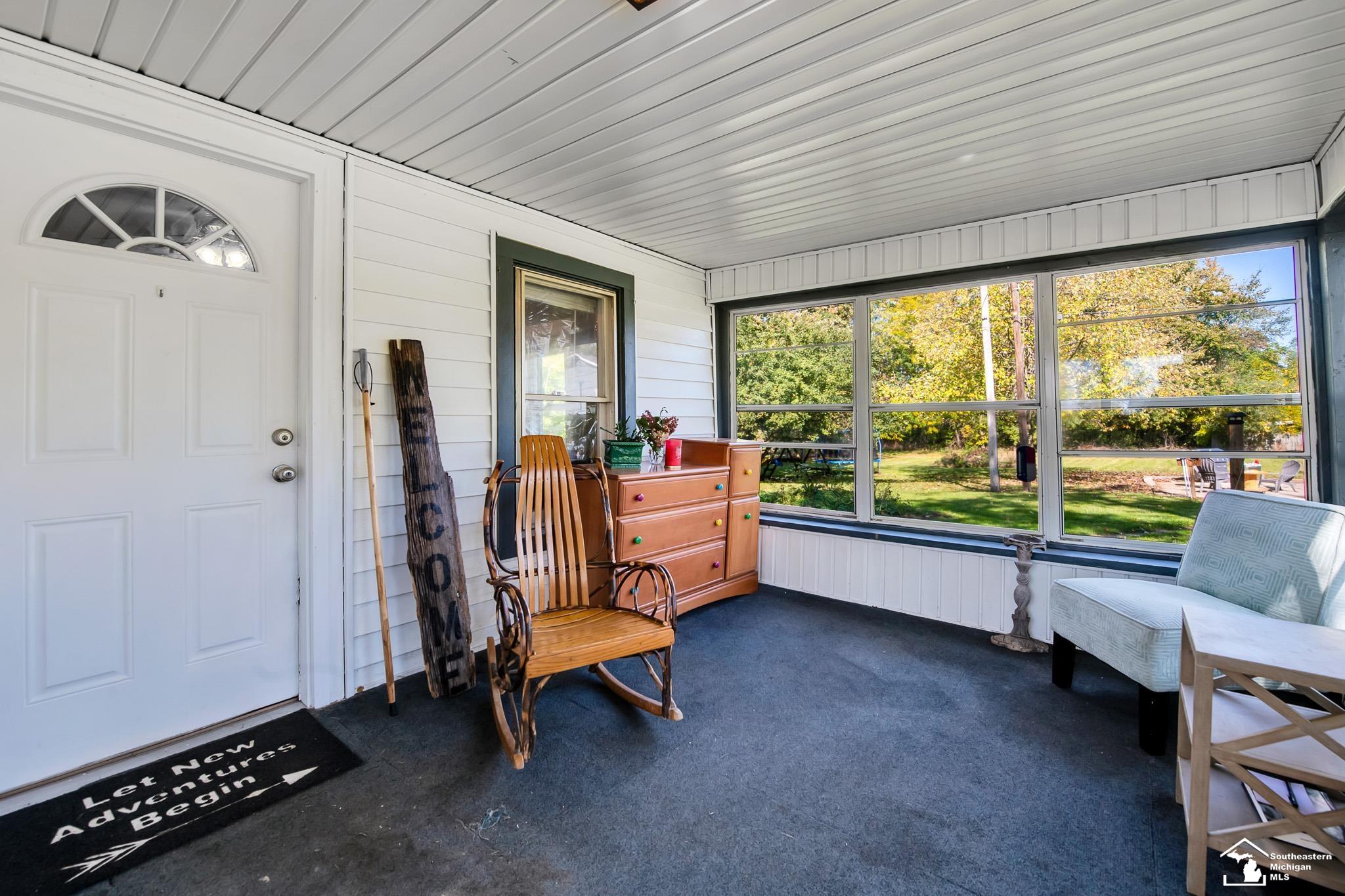 7074 West Cadmus Road Adrian, MI 49221 - Photo 10 of 41 Currently used as main entry.