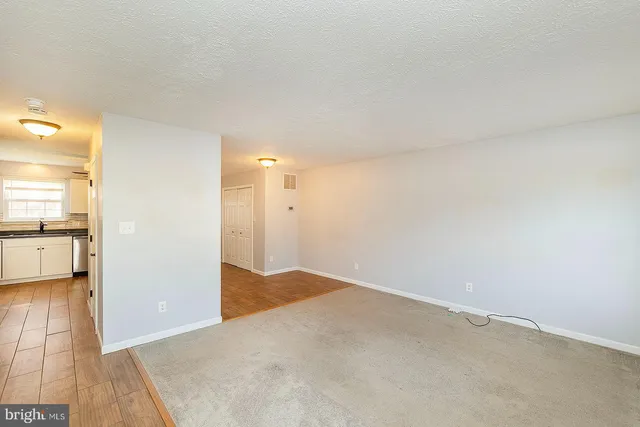 a view of empty room