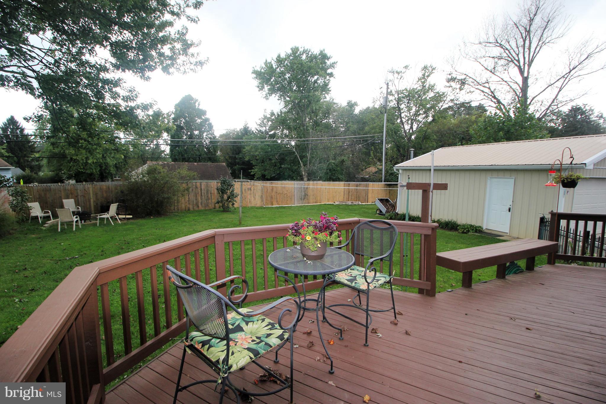 310 Janet Road Reisterstown, MD 21136 - Photo 11 of 34 Deck Yard & Garage
