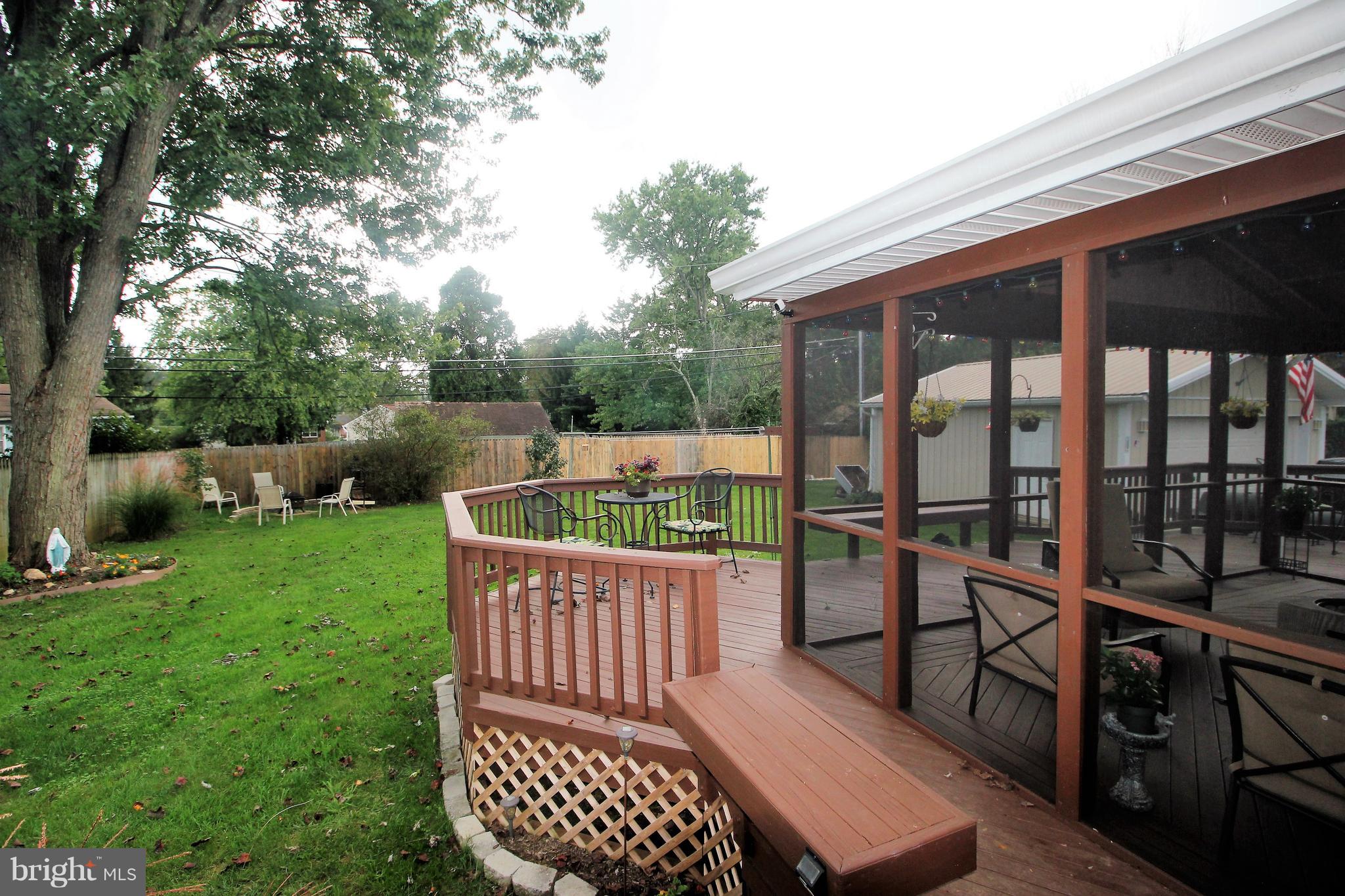 310 Janet Road Reisterstown, MD 21136 - Photo 12 of 34 Deck and Yard