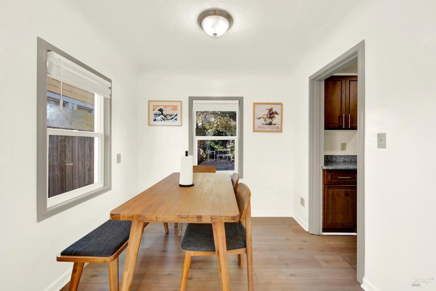 91 14th Street Vallejo, CA 94590 - Photo 14 of 48 a view of a dining room with furniture and window