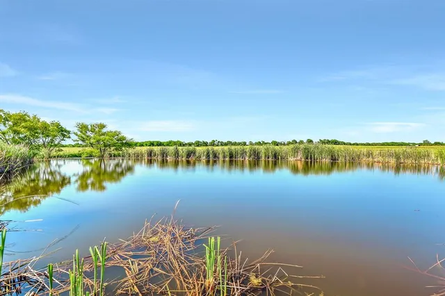 a view of a yard with a house