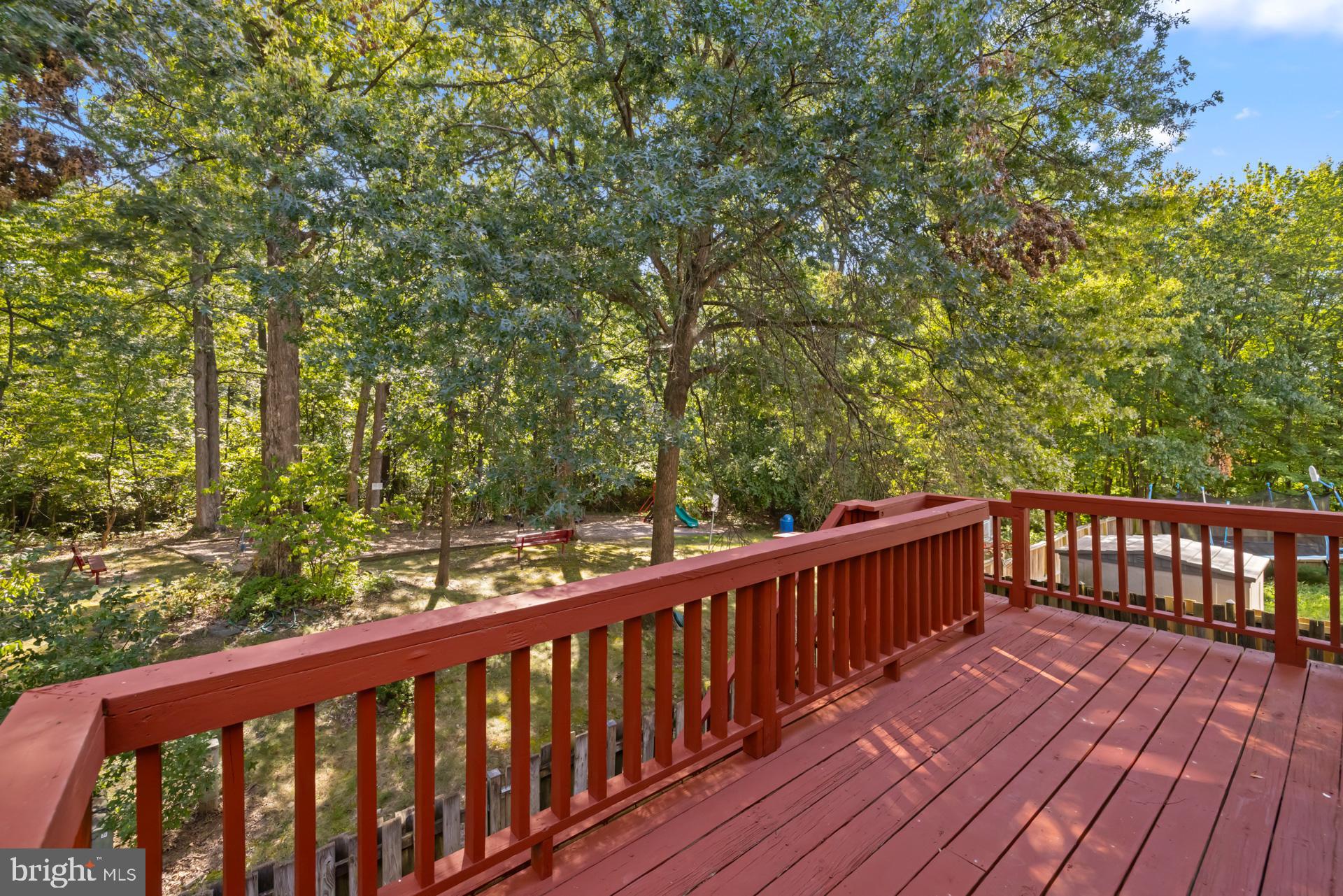 8493 Snowden Oaks Place Laurel, MD 20708 - Photo 37 of 42 Great Outdoor Space facing the Trees