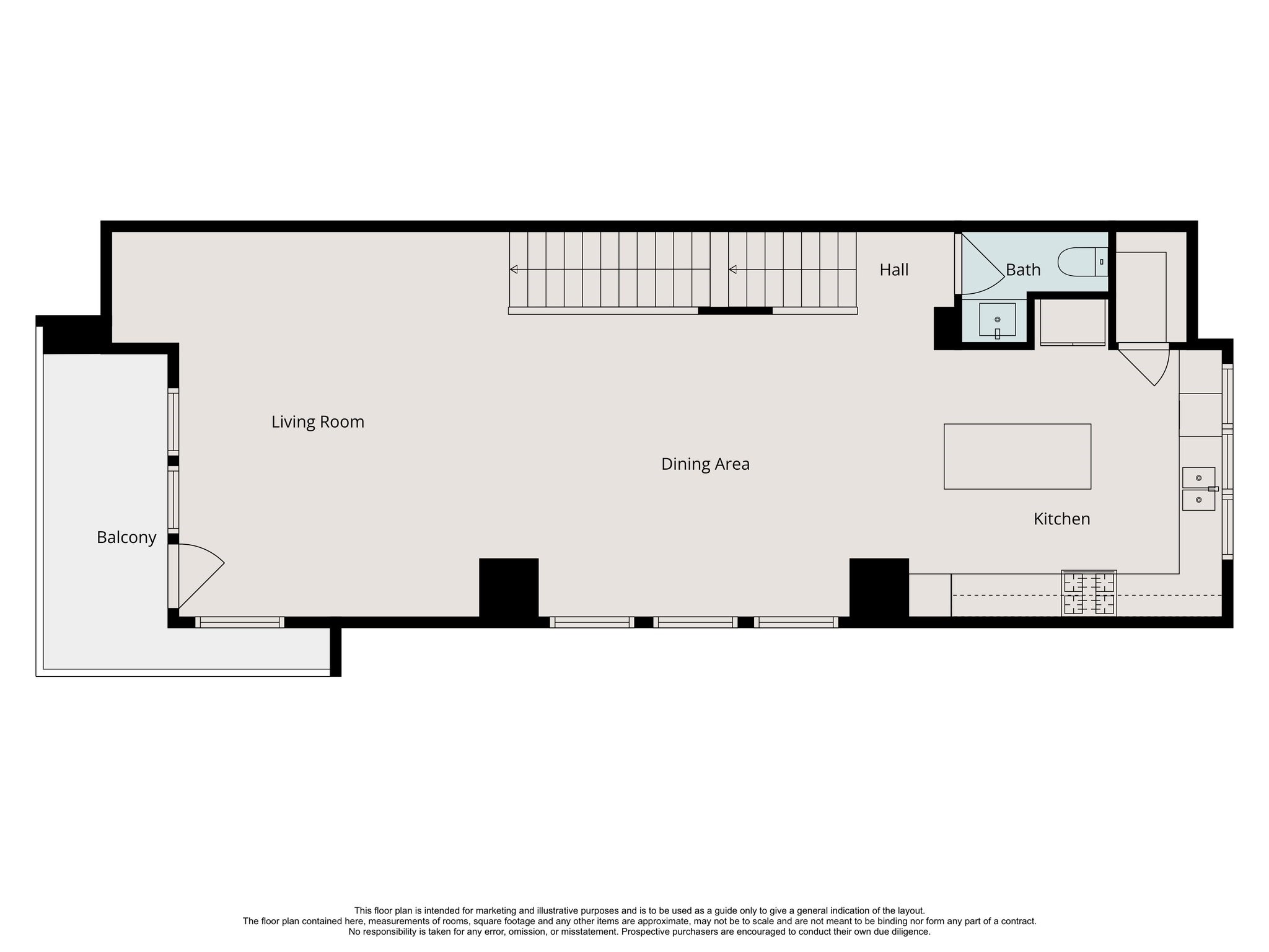 4417 Eli Street Houston, TX 77007 - Photo 23 of 24 The floor plan is intended for illustrative purposes and is to be used as a guide to give a general indication of the layout. Buyer to verify.