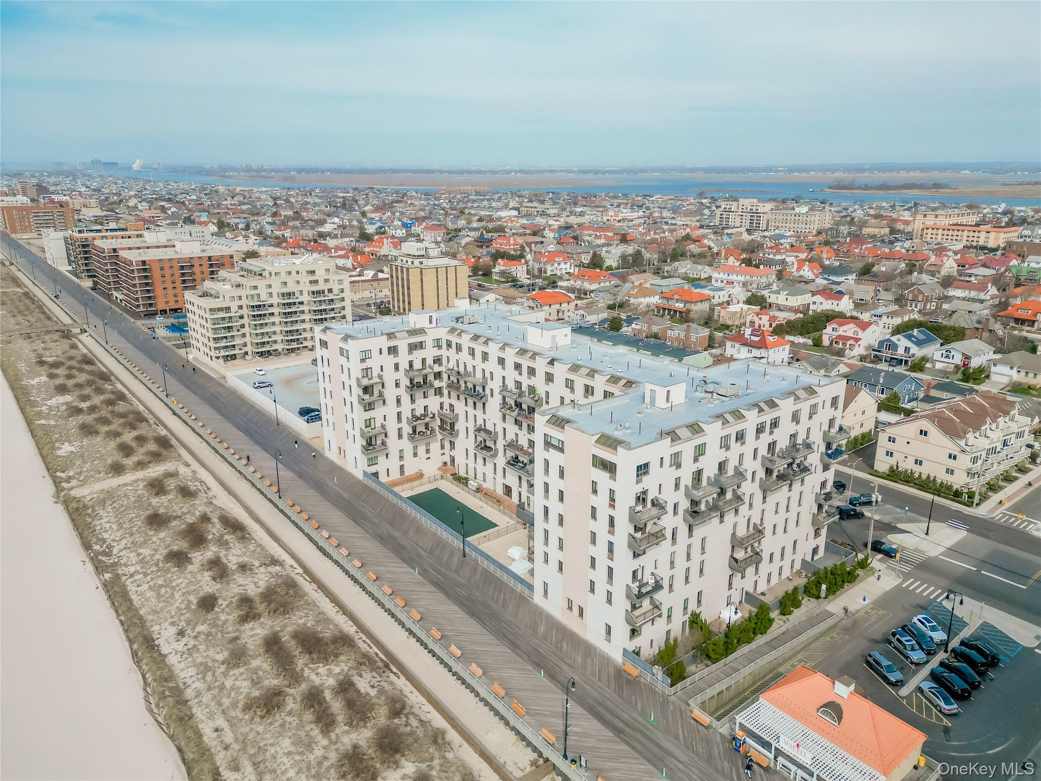 100 West Broadway, Unit 3D Long Beach, NY 11561 - Photo 46 of 50 a view of a city from a balcony