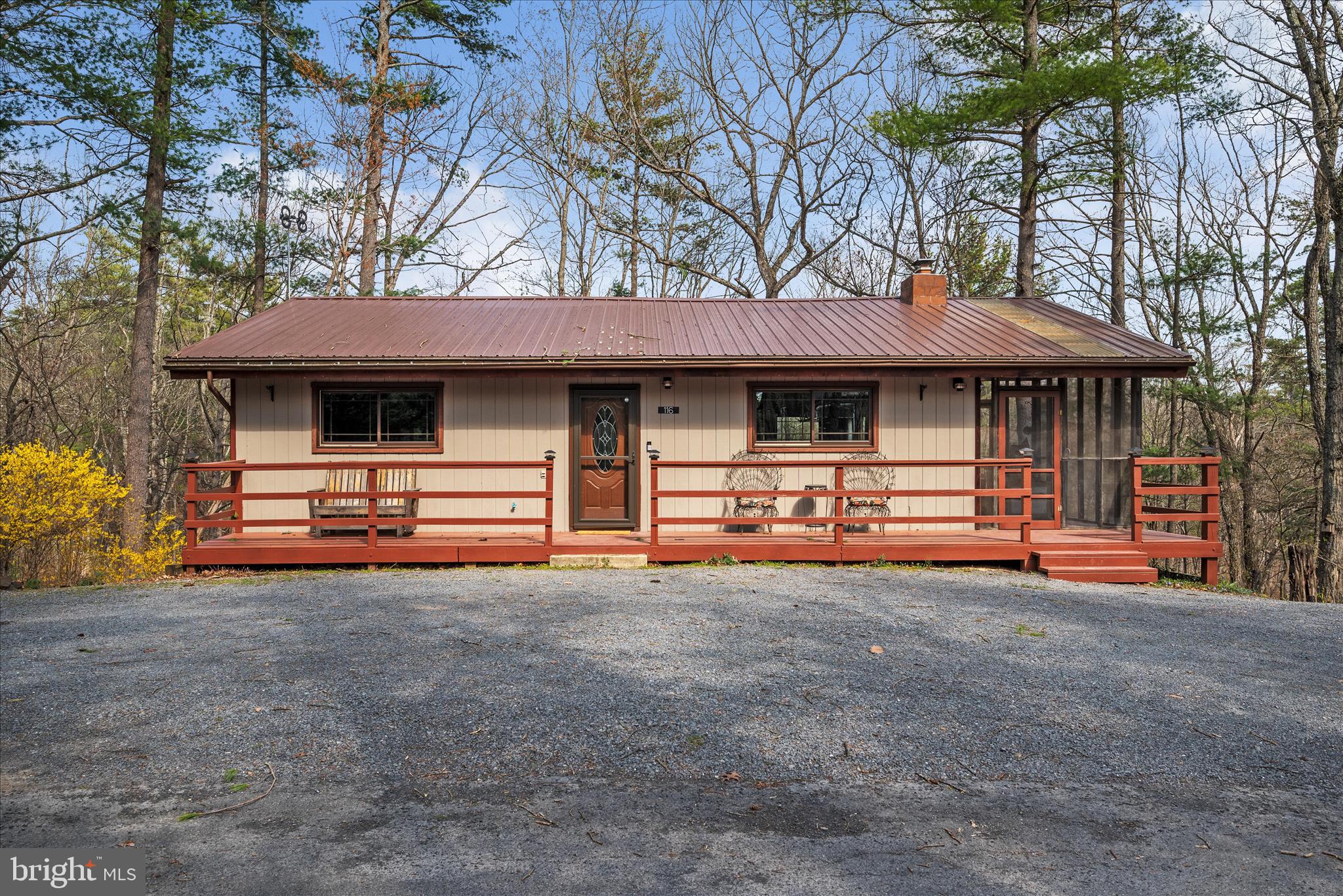 116 Palmer Road Basye, VA 22810 - Photo 29 of 30 Front porch