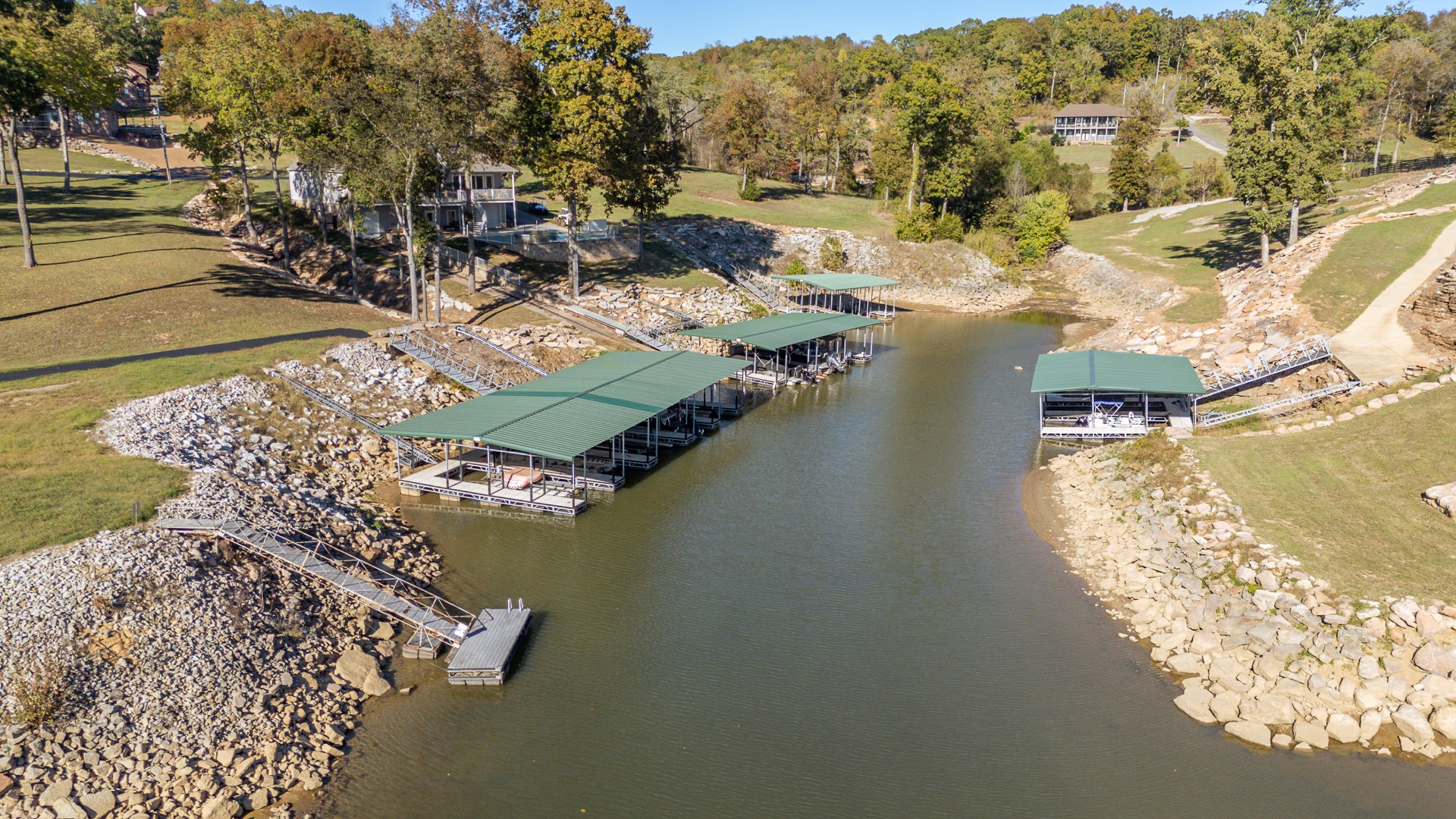 21 Rivers Edge Cove Bath Springs, TN 38311 - Photo 18 of 41 an aerial view of residential houses with outdoor space