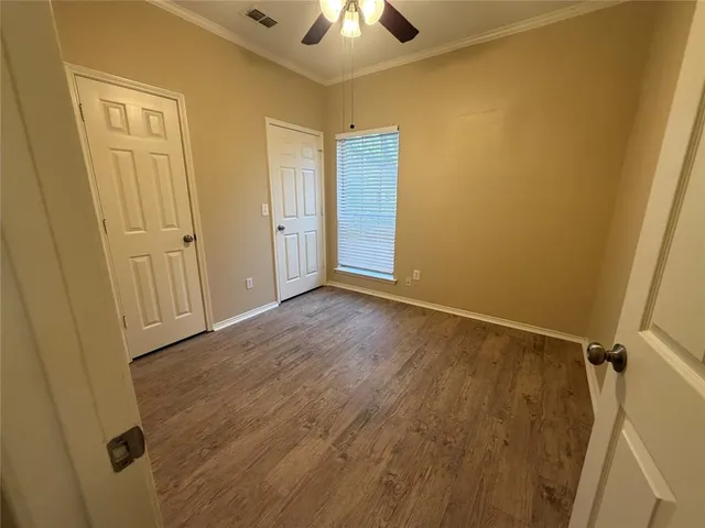 wooden floor in an empty room
