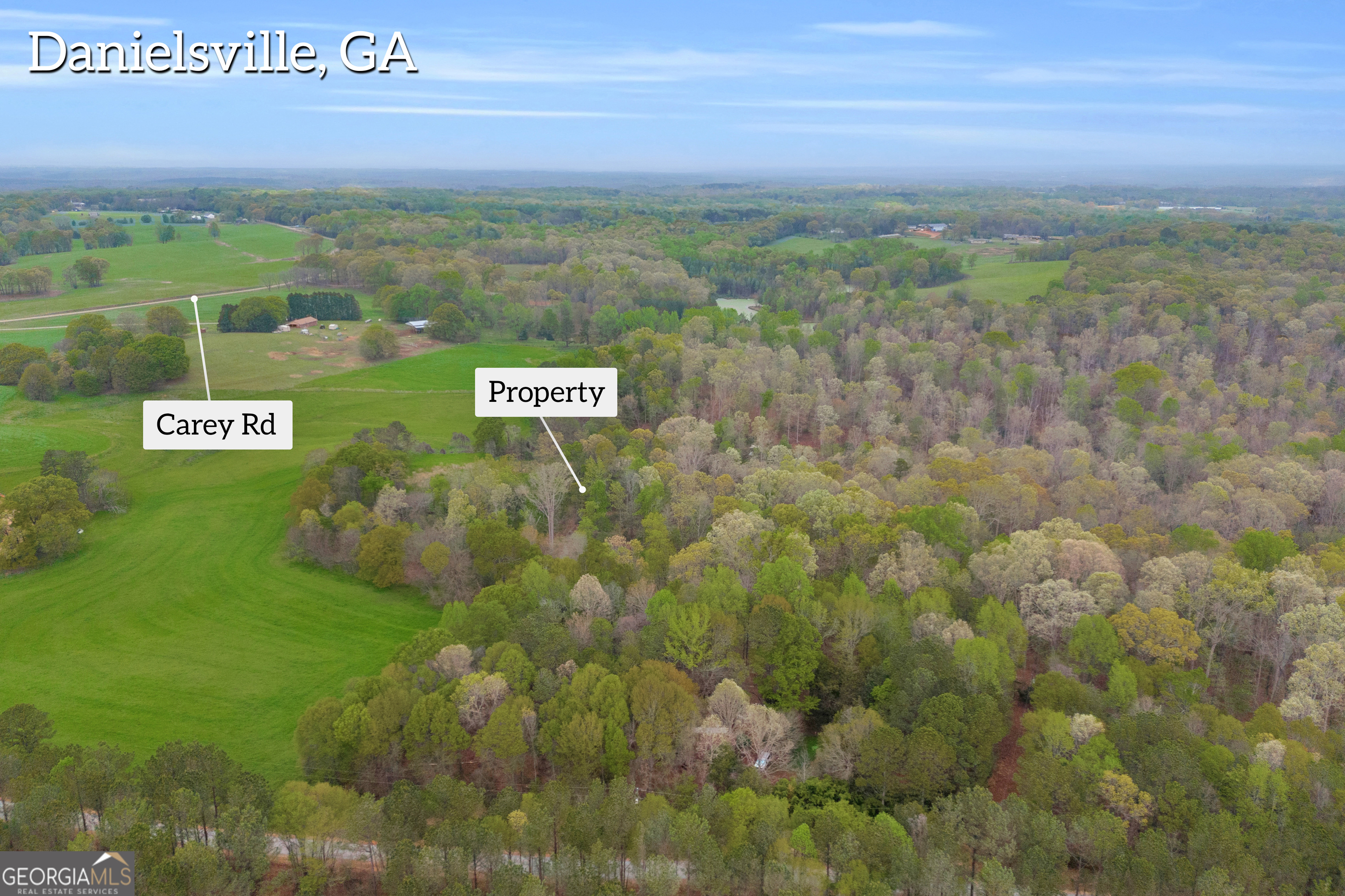 0 Carey-Ford Road Danielsville, GA 30633 - Photo 8 of 33 a view of a sign board in a yard
