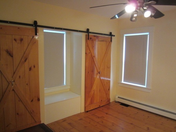 58 South Main Street Ashburnham, MA 01430 - Photo 13 of 20 a bathroom with a shower and a mirror