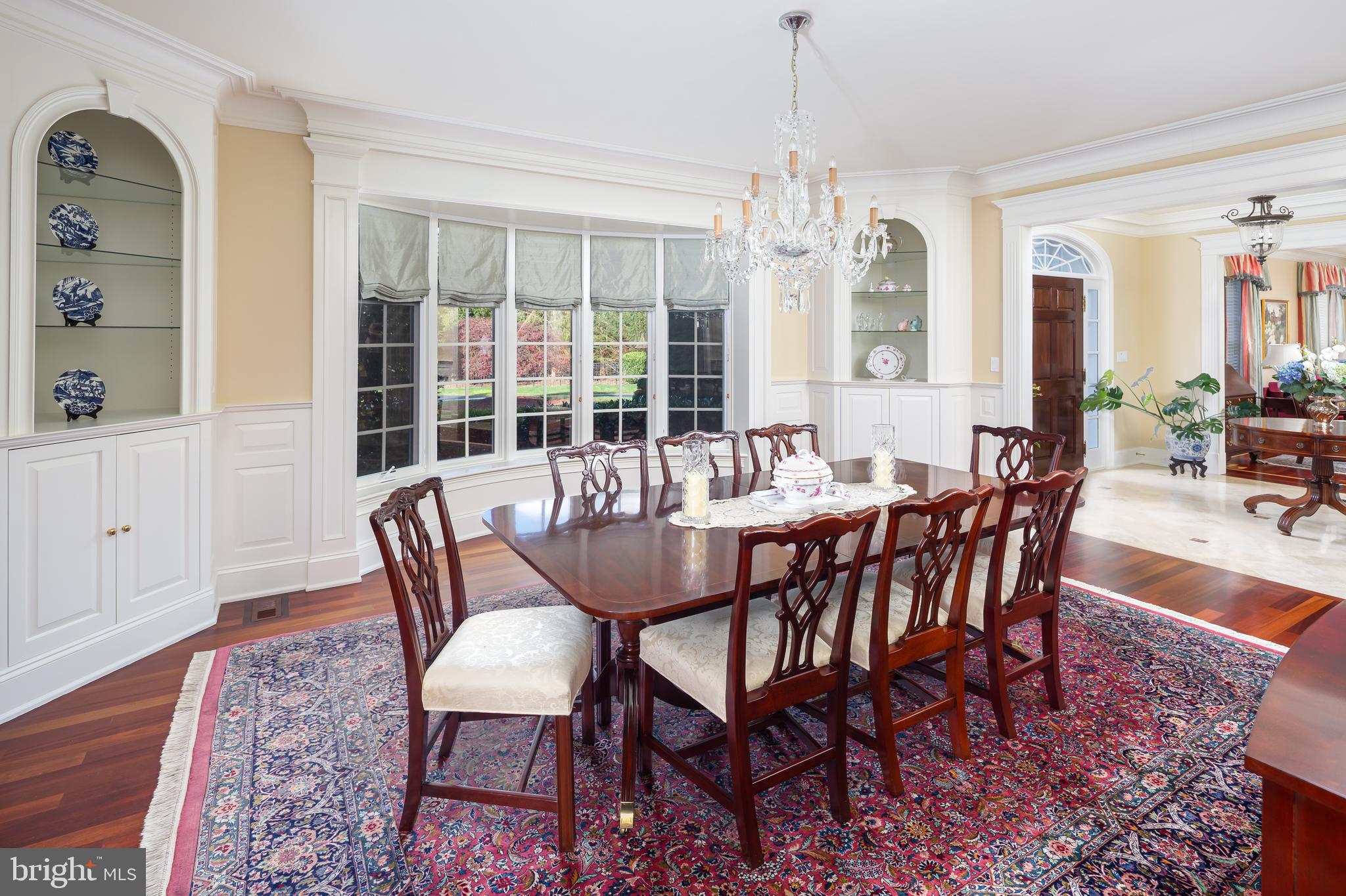 152 Grubb Road Malvern, PA 19355 - Photo 19 of 74 a view of a dining room with furniture window and wooden floor