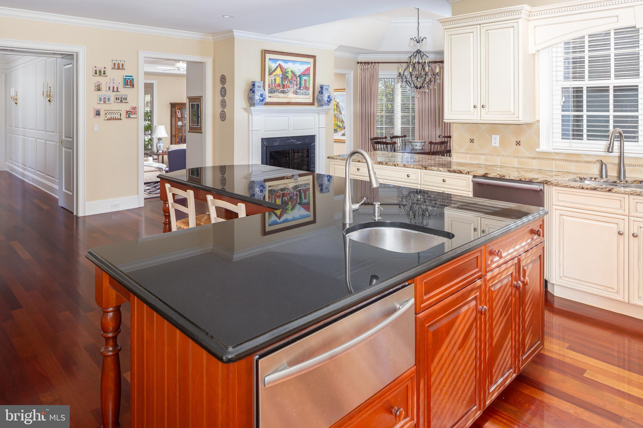 152 Grubb Road Malvern, PA 19355 - Photo 25 of 74 a kitchen with stainless steel appliances granite countertop a sink counter space and a window