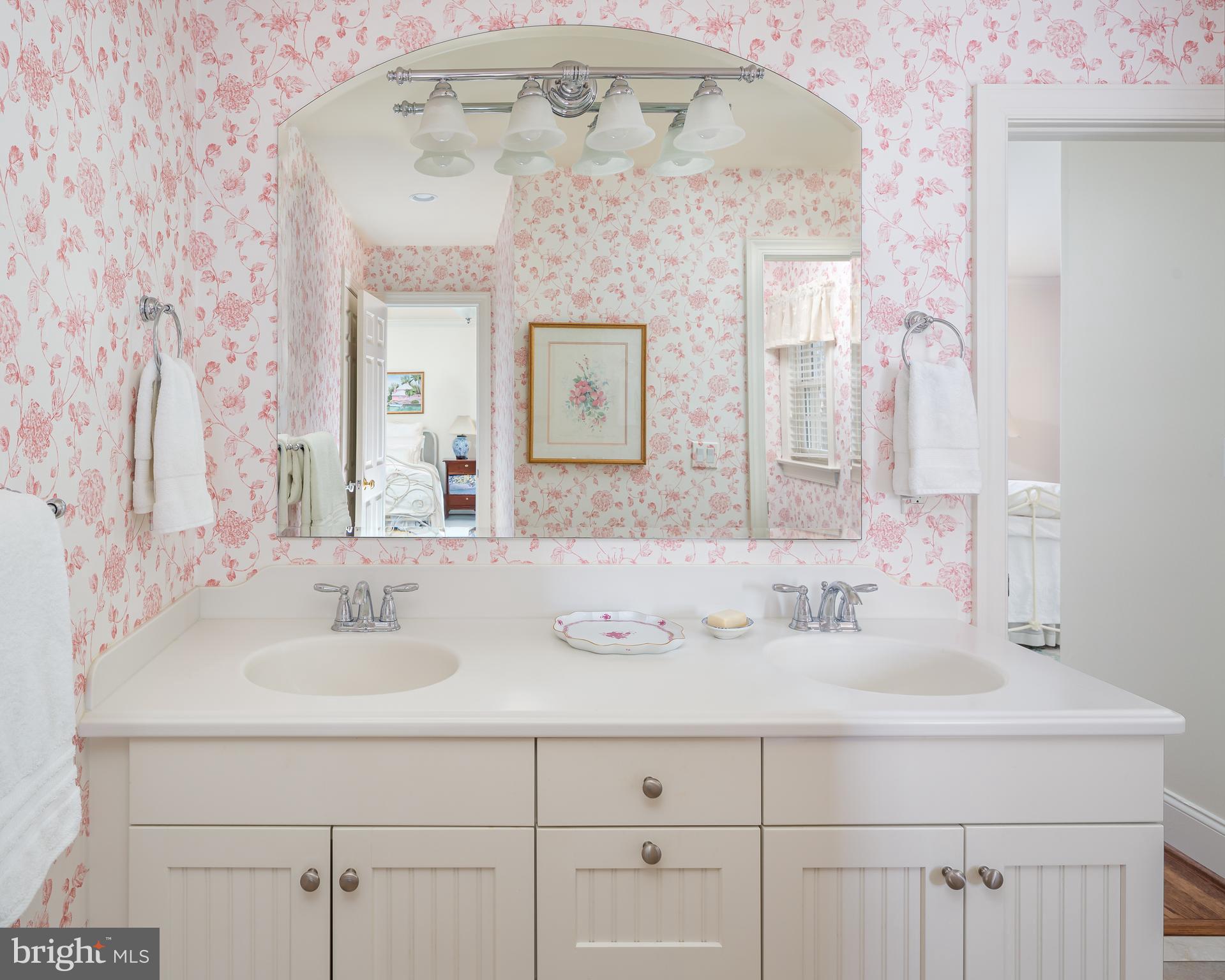 152 Grubb Road Malvern, PA 19355 - Photo 49 of 74 a bathroom with a sink and a mirror