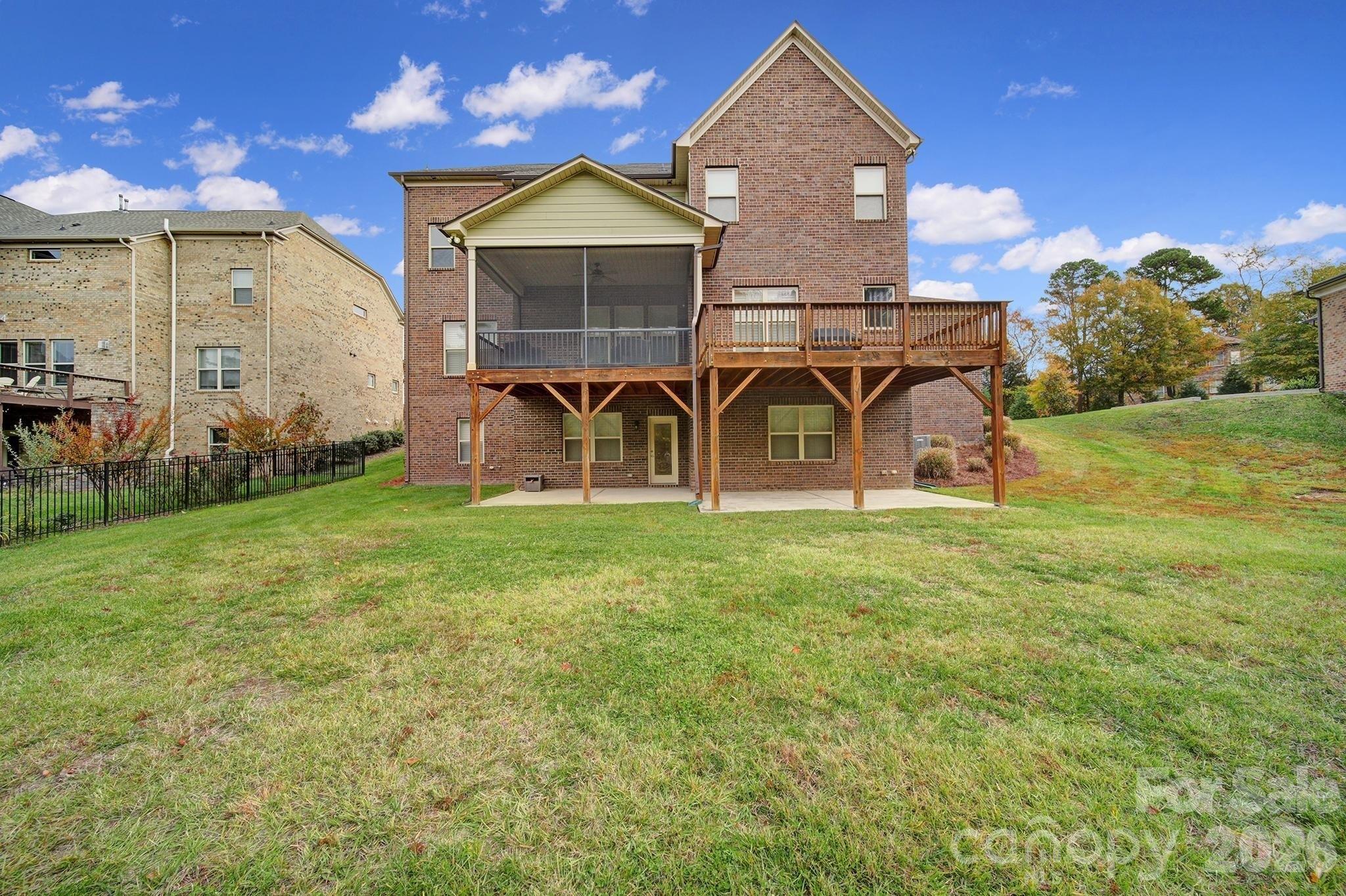6507 Calvert Commons Drive Huntersville, NC 28078 - Photo 42 of 47 a view of a house with backyard