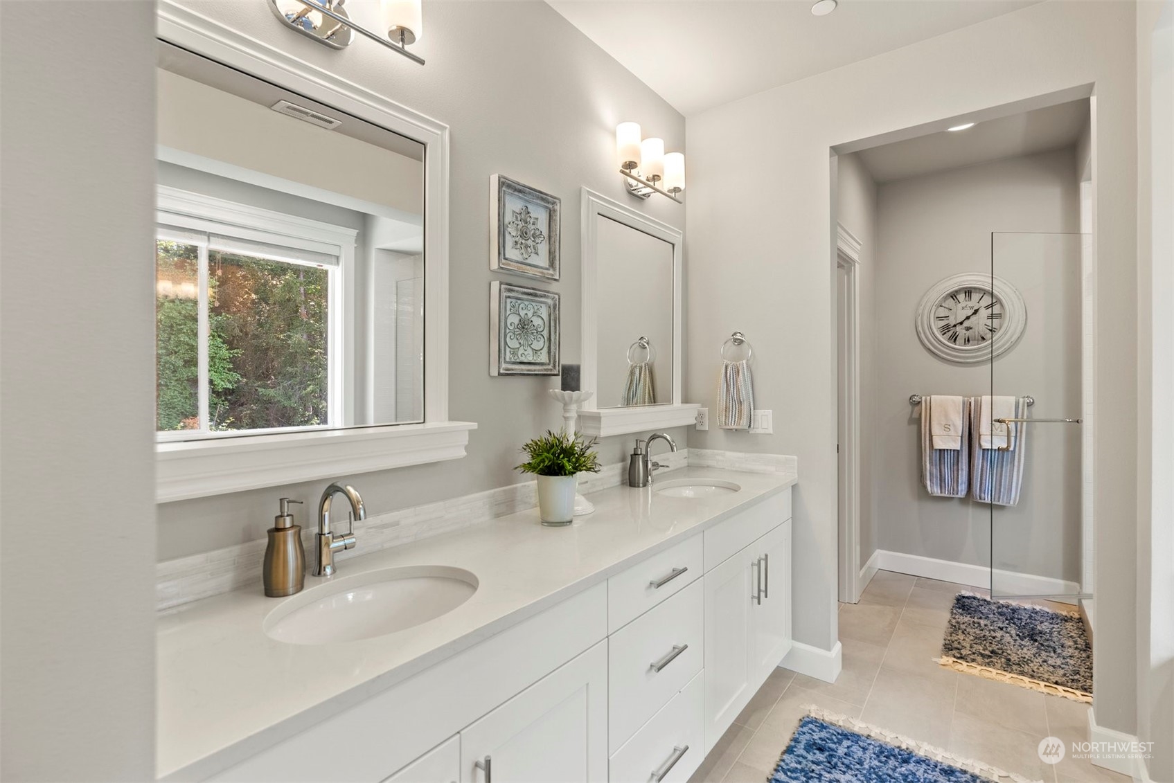23902 1st Avenue Southeast Bothell, WA 98021 - Photo 24 of 39 a bathroom with a sink and a mirror