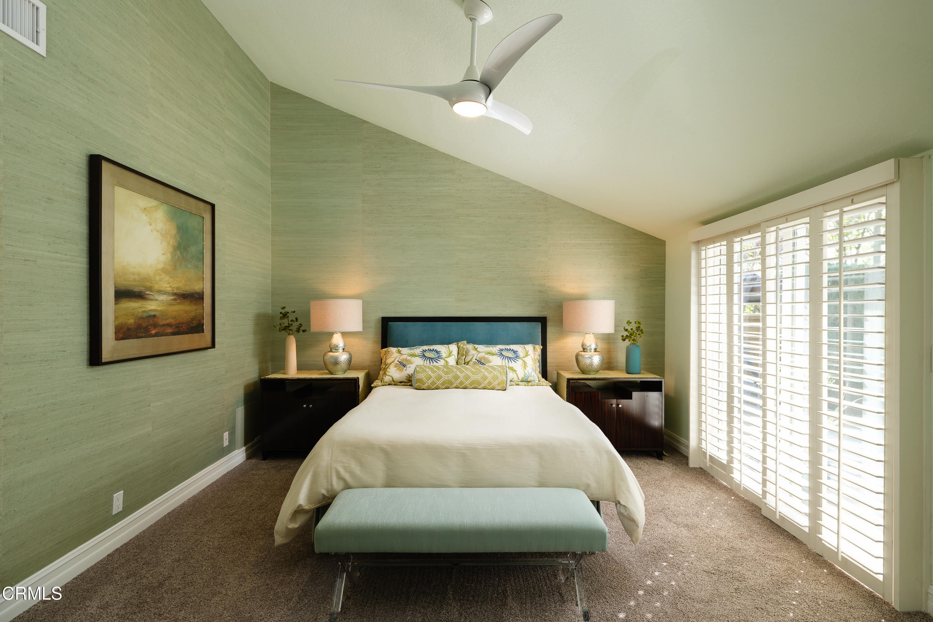 7271 Brydon Road La Verne, CA 91750 - Photo 30 of 63 a bedroom with a bed and wooden floor