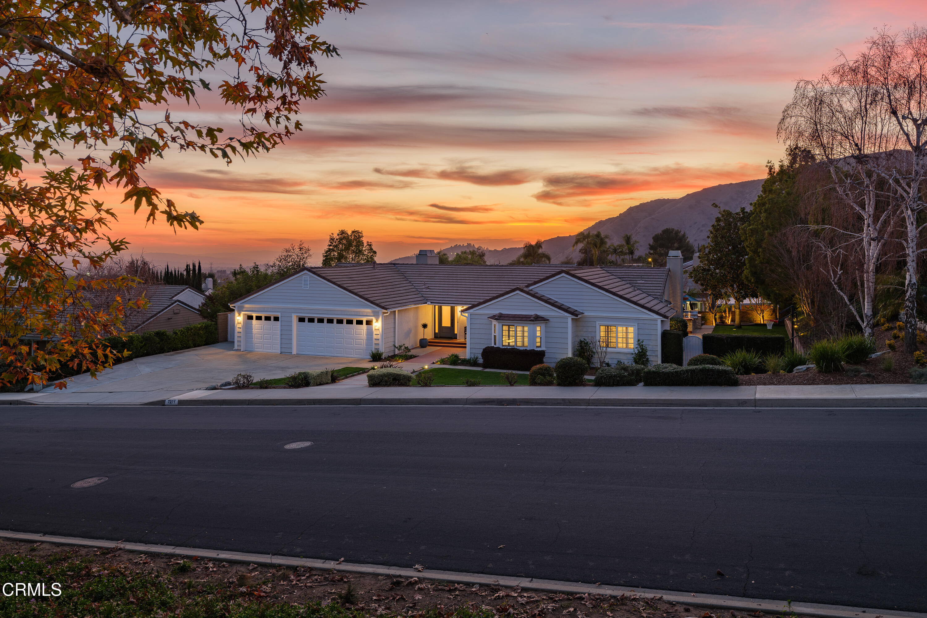 7271 Brydon Road La Verne, CA 91750 - Photo 4 of 63 front view of a house with a street
