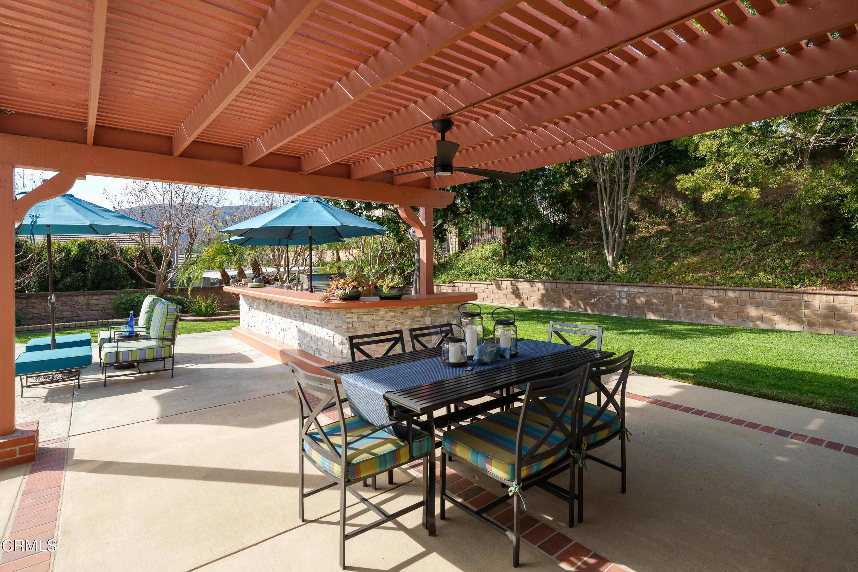 7271 Brydon Road La Verne, CA 91750 - Photo 57 of 63 a view of yard with patio